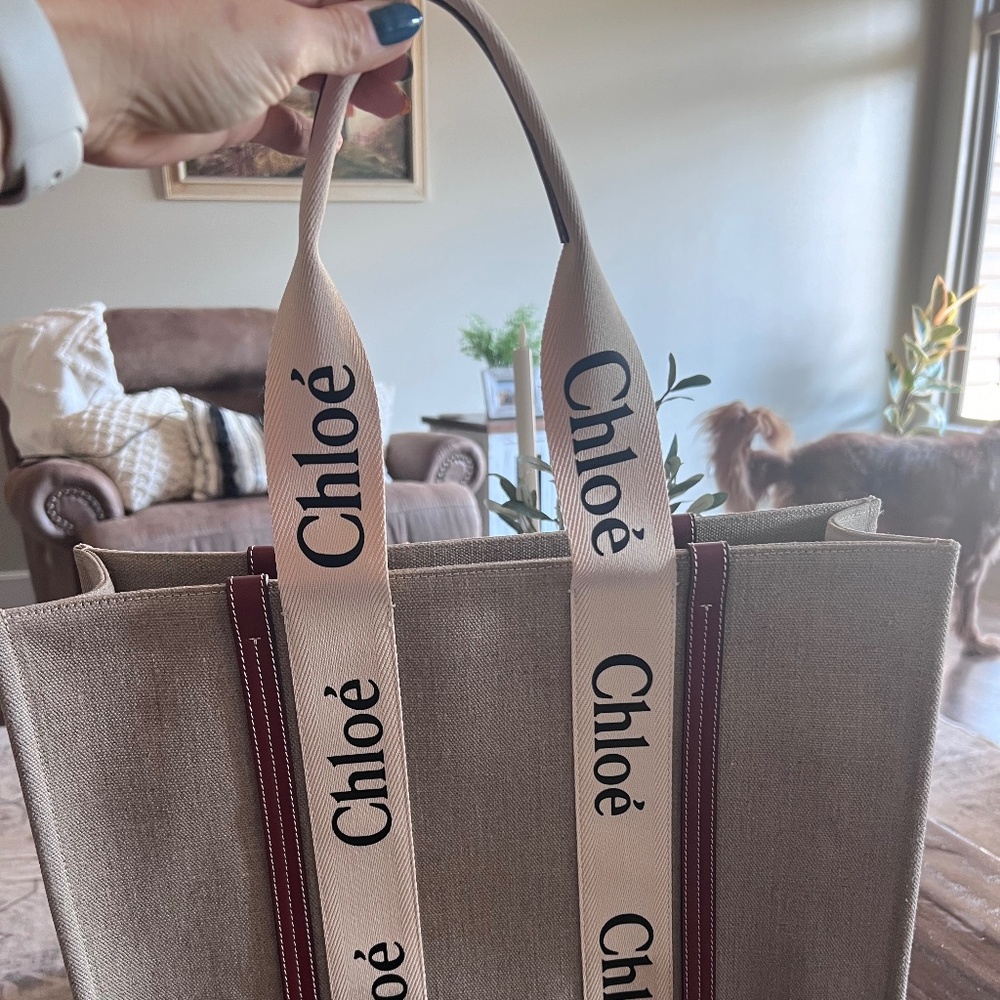 Chloe Large Woody Tote
